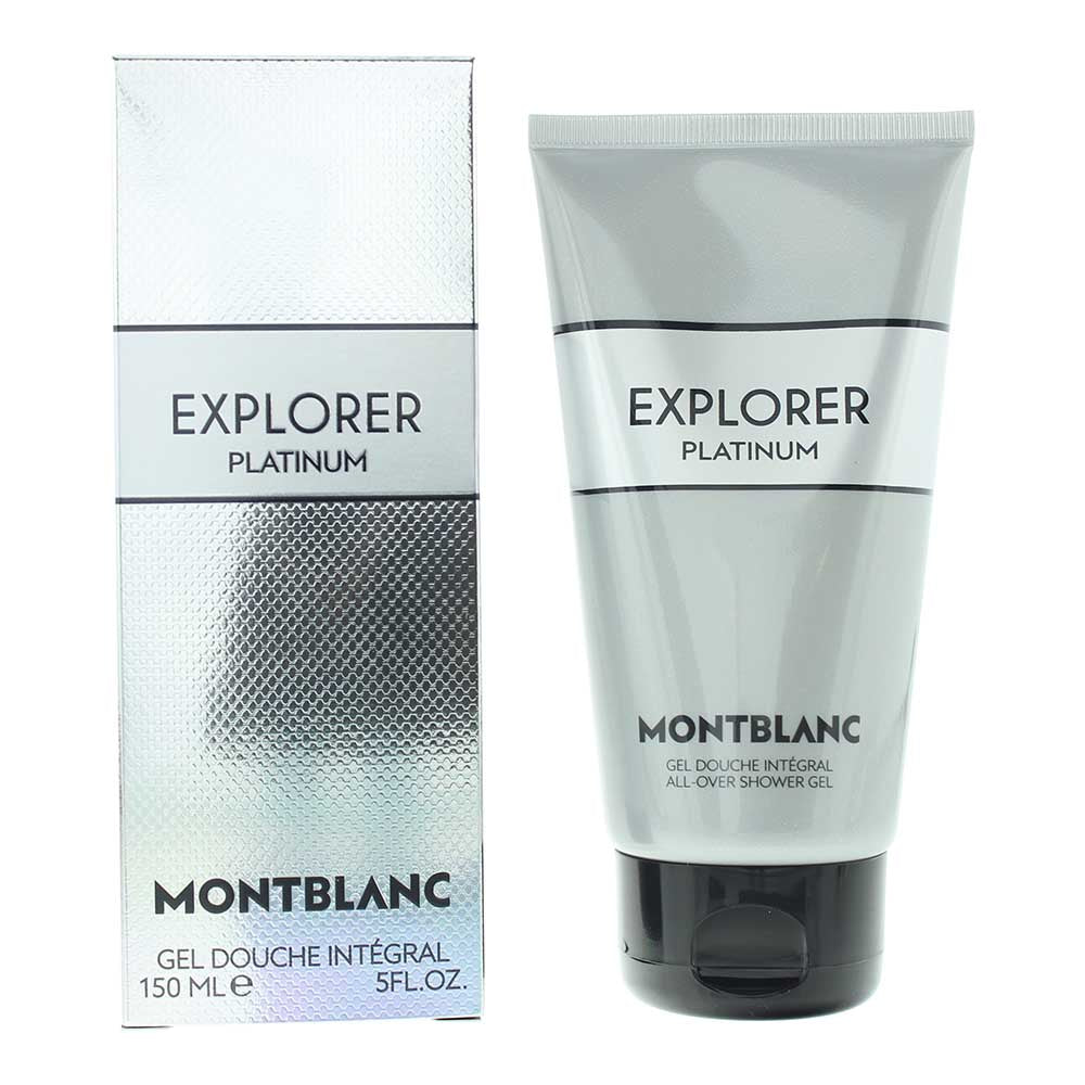 Mont Blanc Explorer Platinum Shower Gel 150ml - Glow Empire