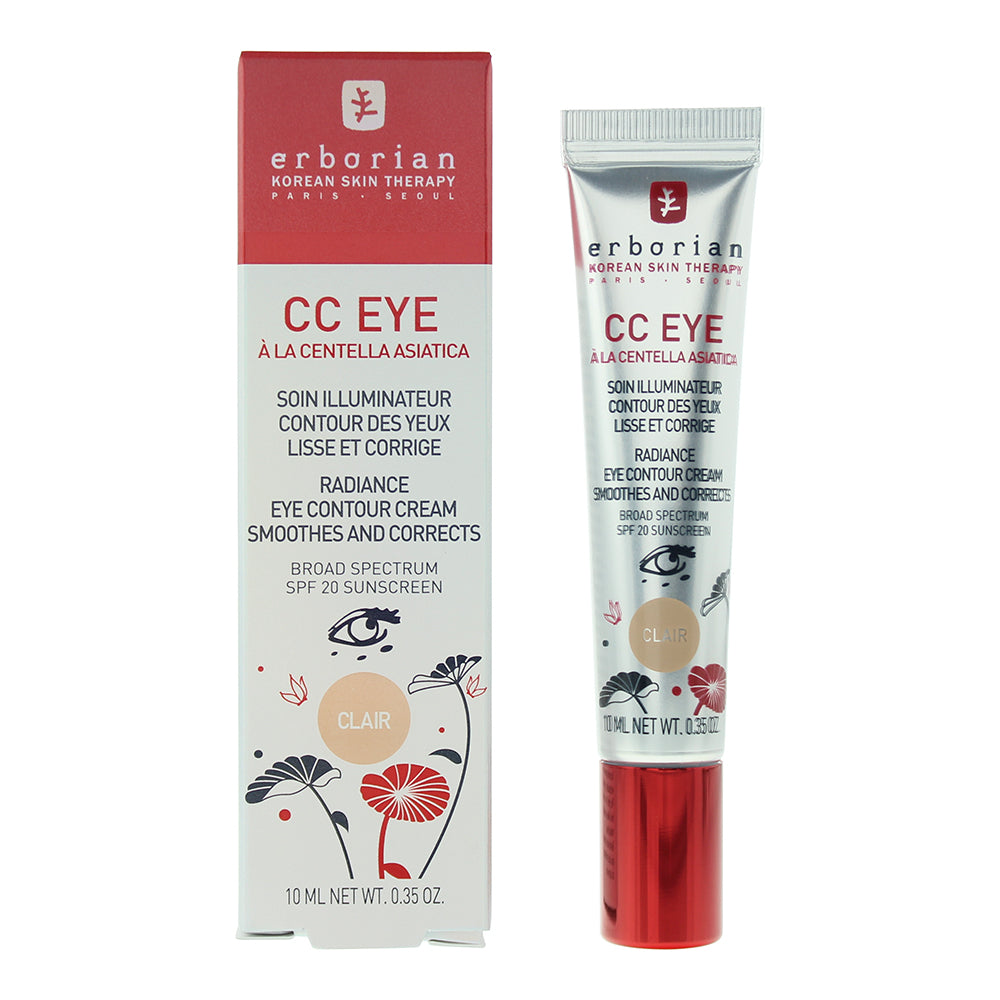 Erborian CC Eye Clair Radiance Eye Contour Cream 10ml - Glow Empire