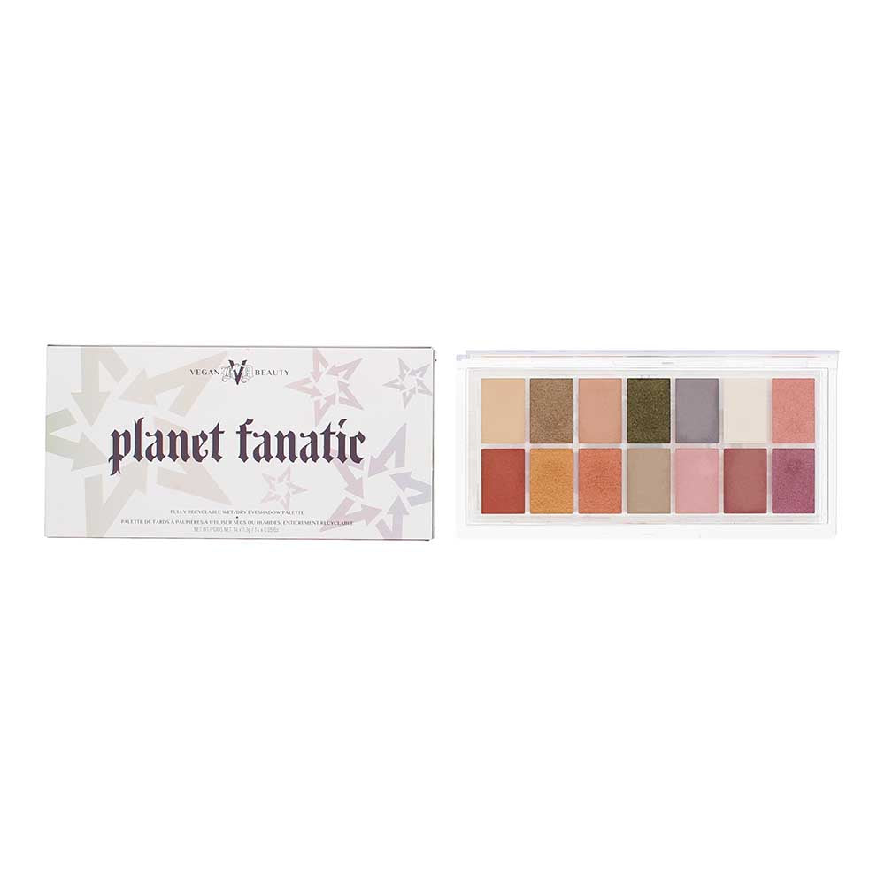 Vegan Beauty Planet Fanatic Eyeshadow Palette 18g
