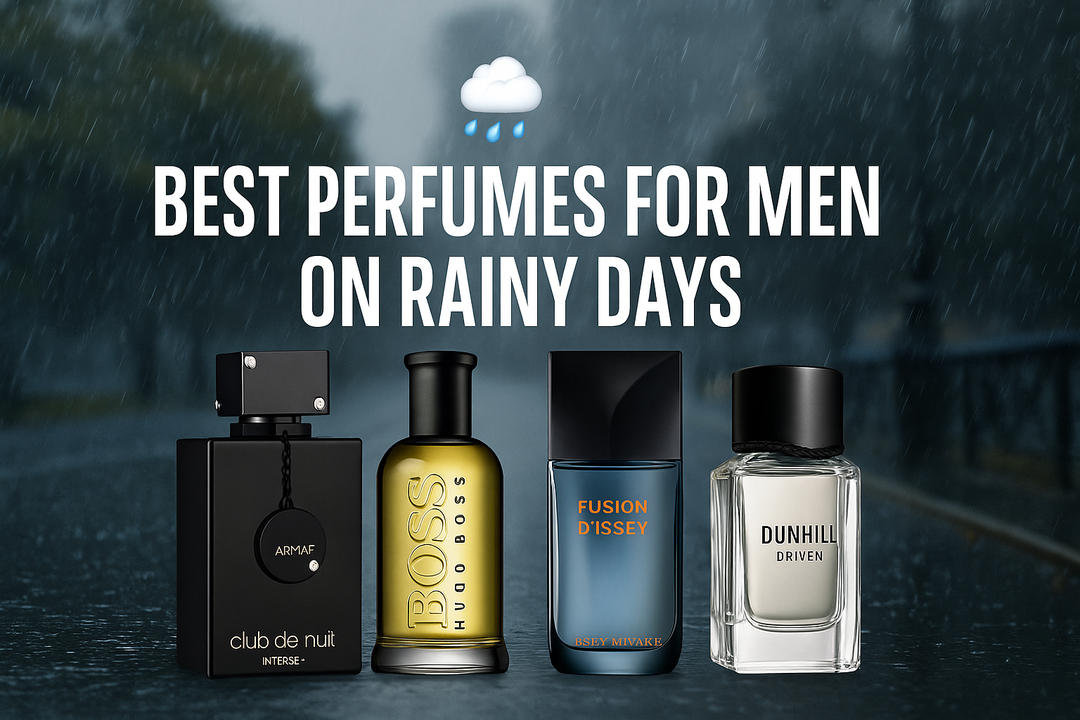 🌧️ Best Perfumes for Men on Rainy Days – Scents That Thrive in the Storm