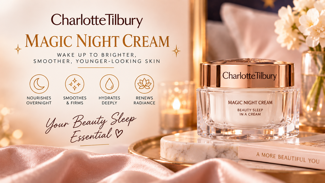 Charlotte Tilbury Magic Night Cream 15ml Review - Glow Empire