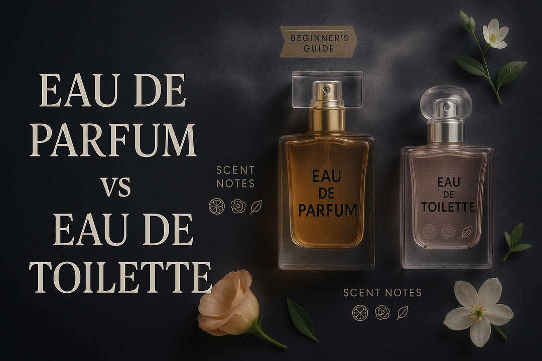 Eau de Parfum vs Eau de Toilette- Glow Empire