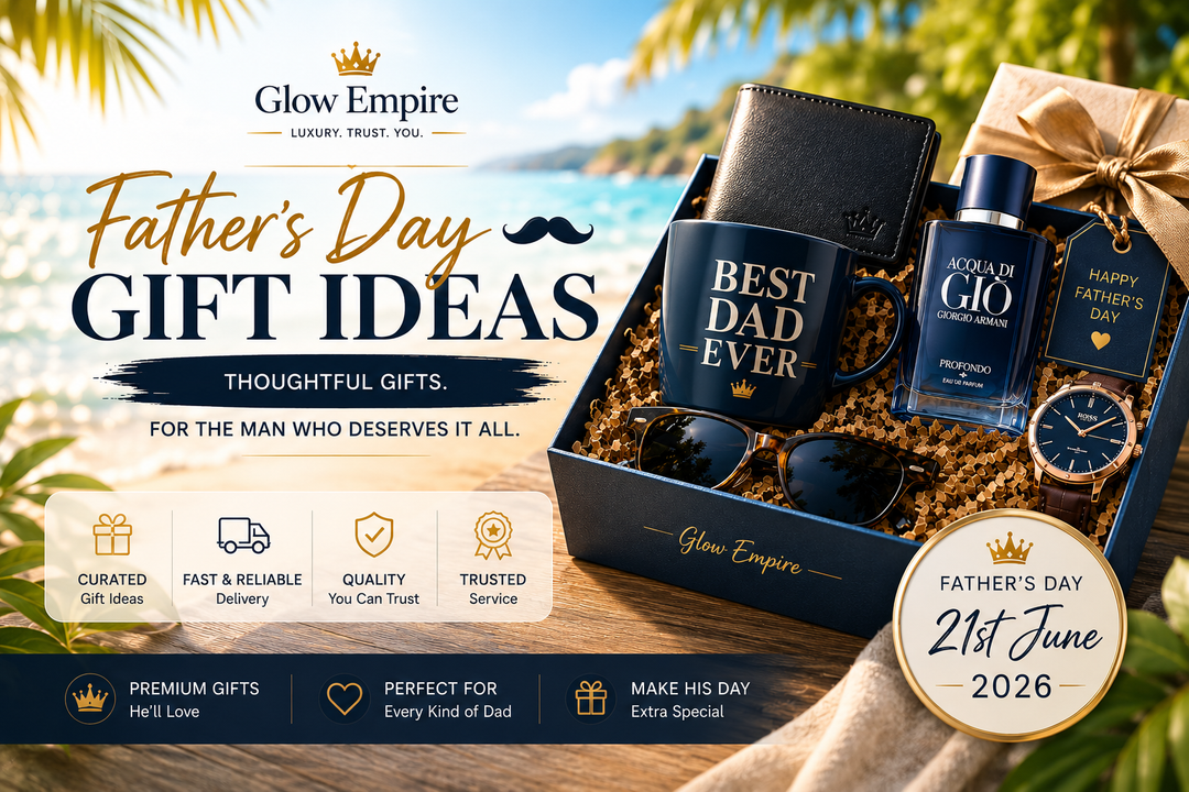 Father’s Day Gift Ideas UK  Luxury Fragrances-  Glow Empire