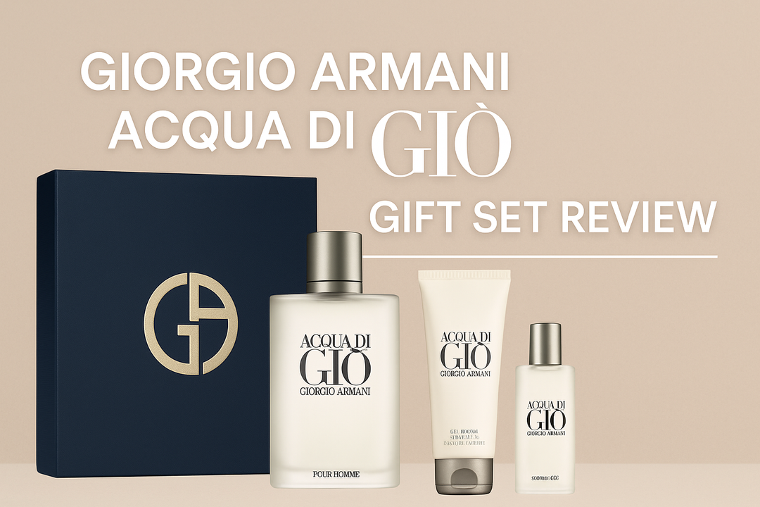Giorgio Armani Acqua Di Giò Gift Set 100ml Review- Glow Empire