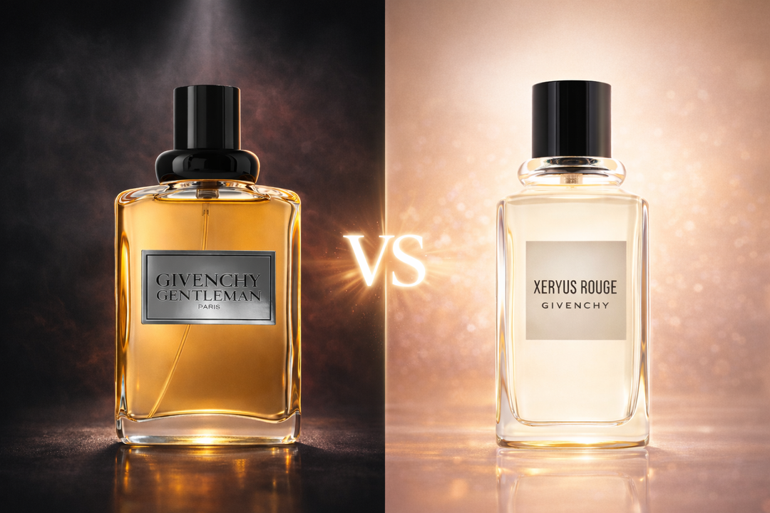 Givenchy Gentleman vs Xeryus Rouge Review- Glow Empire