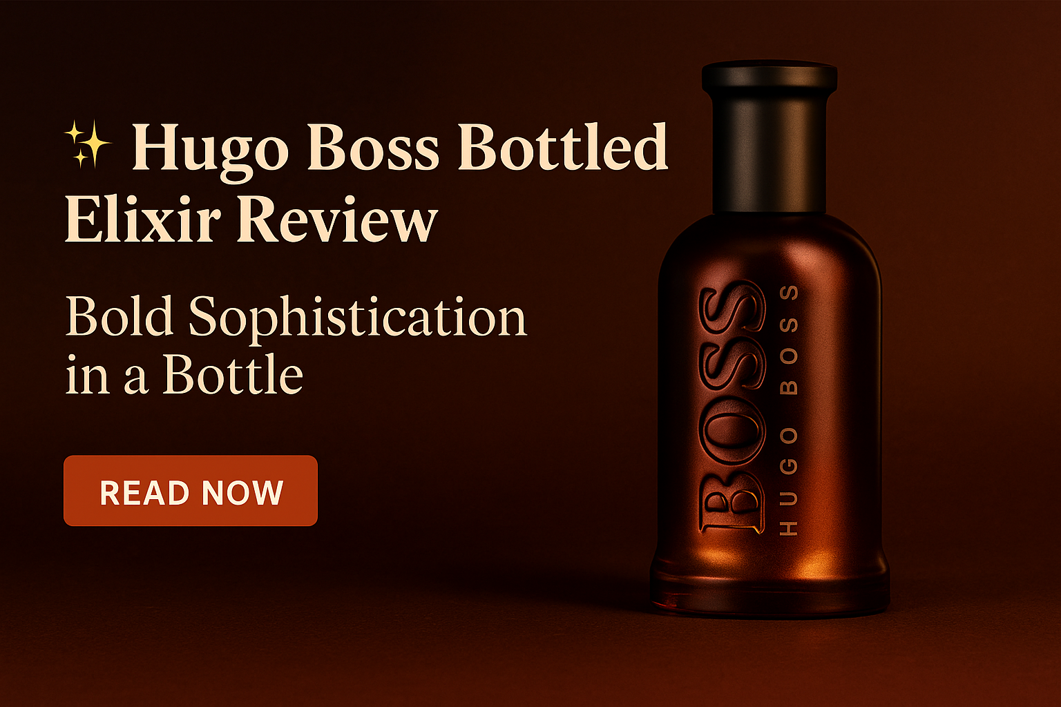 Hugo Boss Bottled Elixir Parfum 50ml Review | Glow Empire