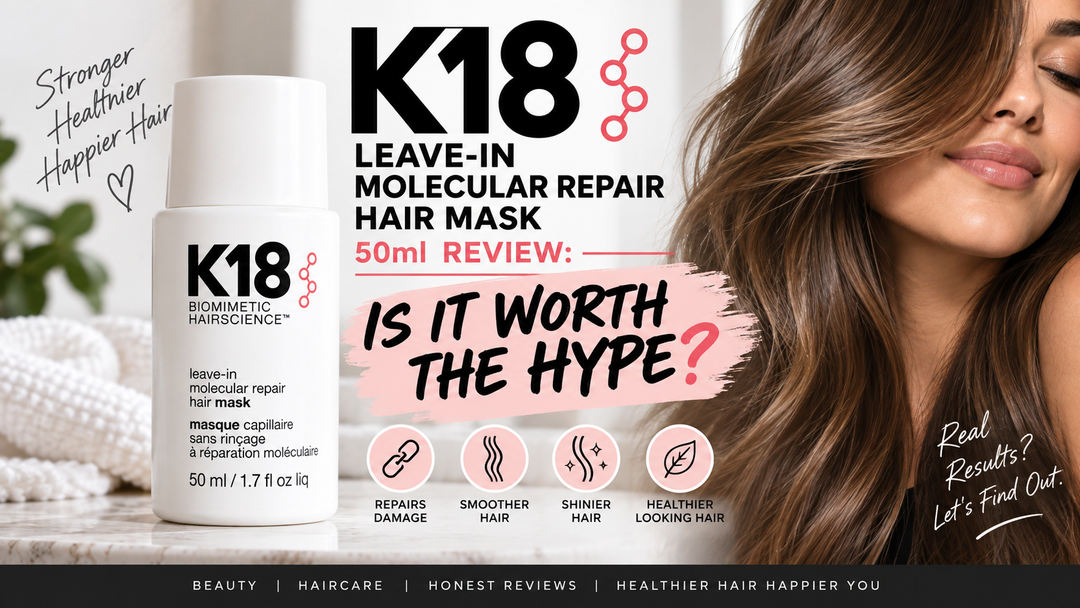 K18 Leave-In Molecular Repair Hair Mask Review - Glow Empire
