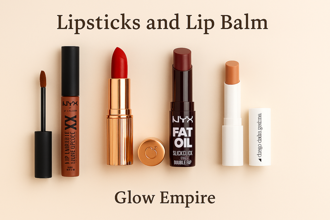 Lipsticks and Lip Balm for Every Mood- Glow Empire
