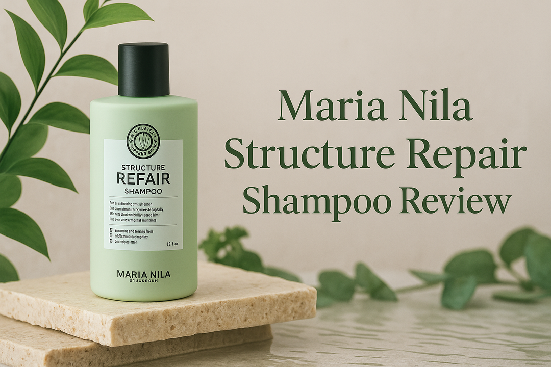 Maria Nila Structure Repair Shampoo Review-  Glow Empire