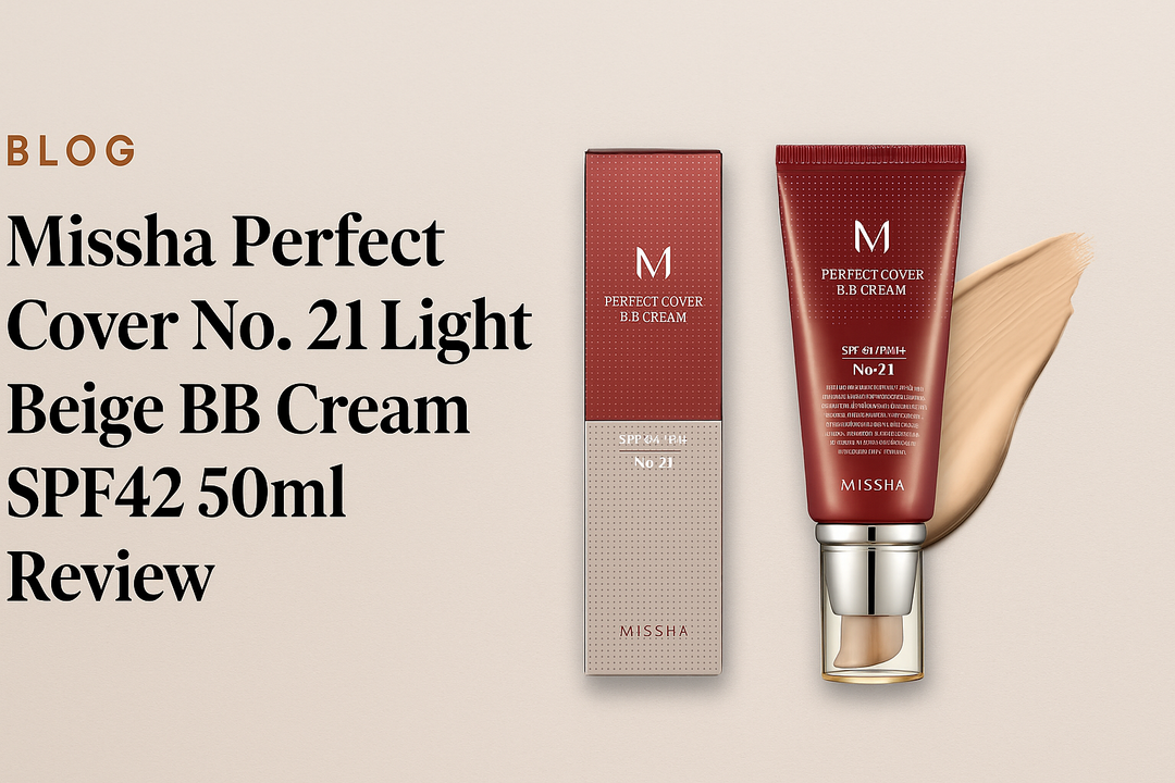 Missha BB Cream No. 21 Light Beige SPF42 50ml - Glow Empire