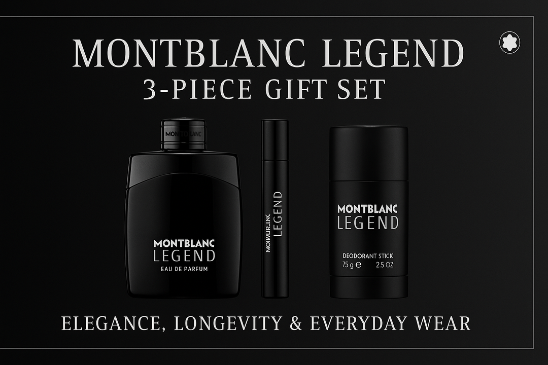 Montblanc Legend 3‑Piece Gift Set Review- Glow Empire