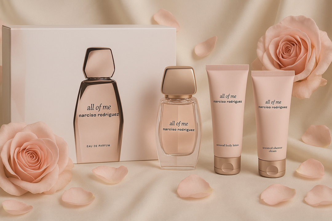 Narciso Rodriguez All of Me Gift Set Review- Glow Empire