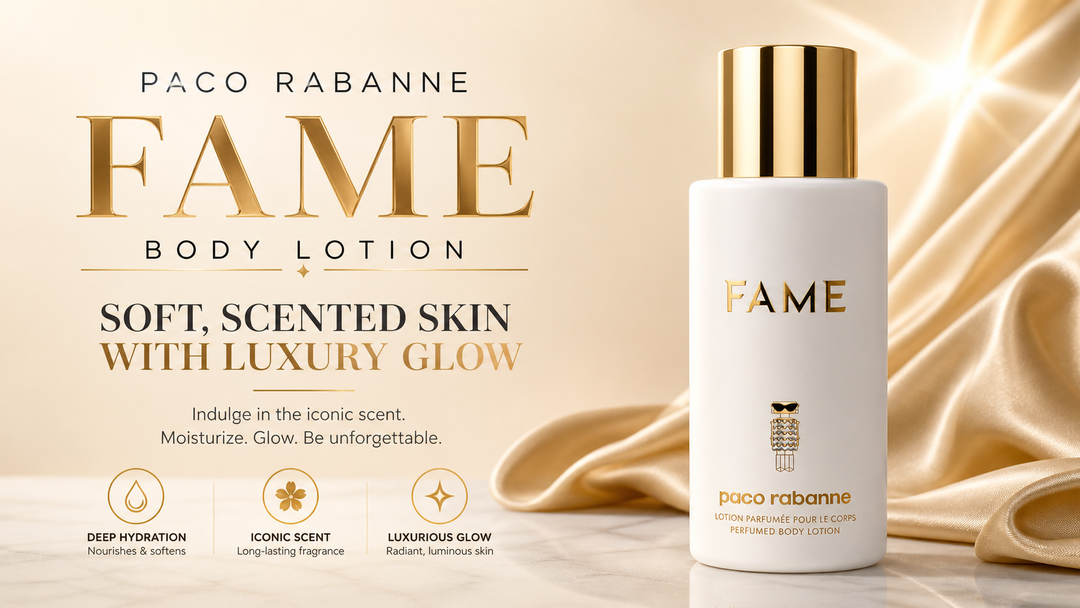 Paco Rabanne Fame Body Lotion 200ml Review- Glow Empire