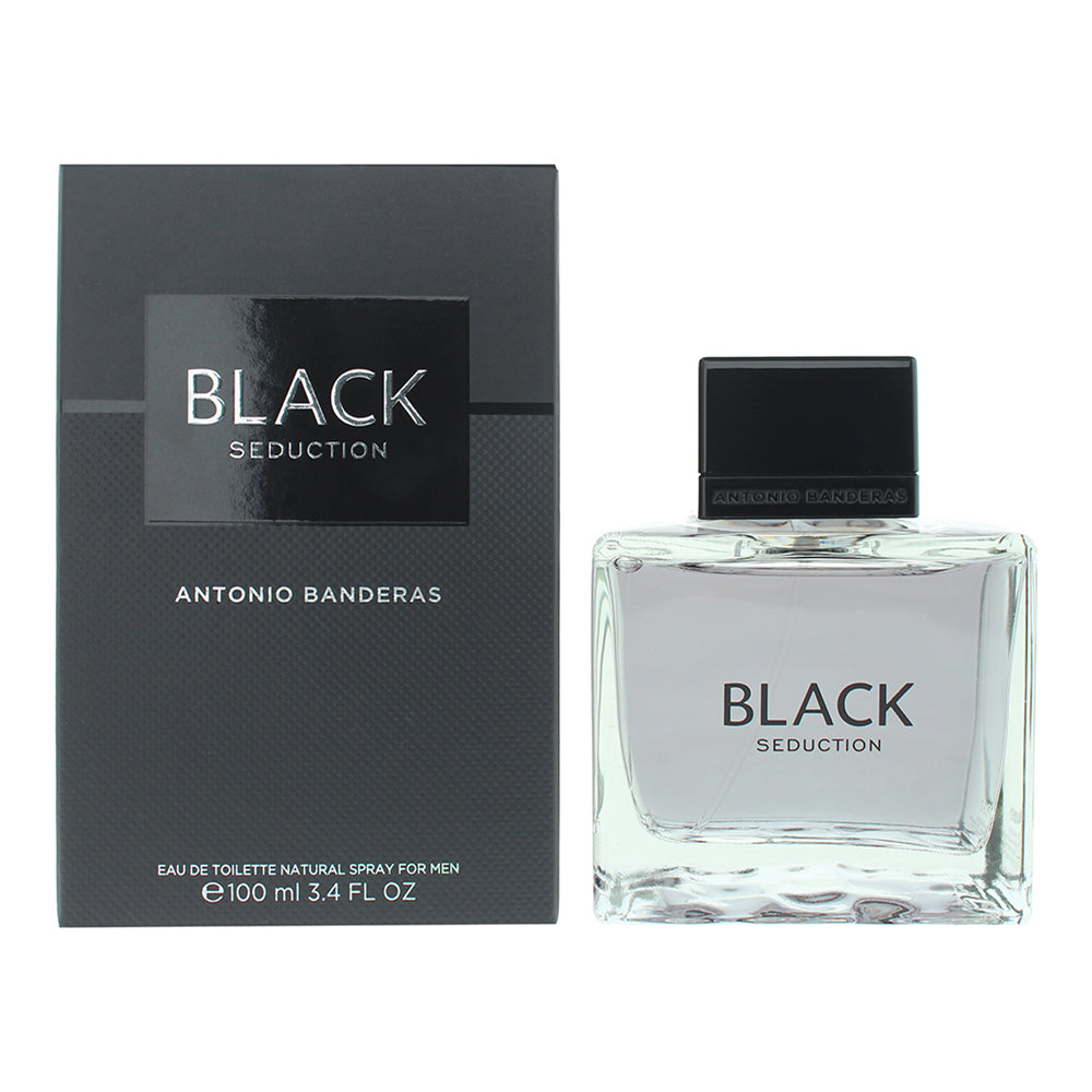 Antonio Banderas Seduction in Black Eau de Toilette 100ml - Glow Empire