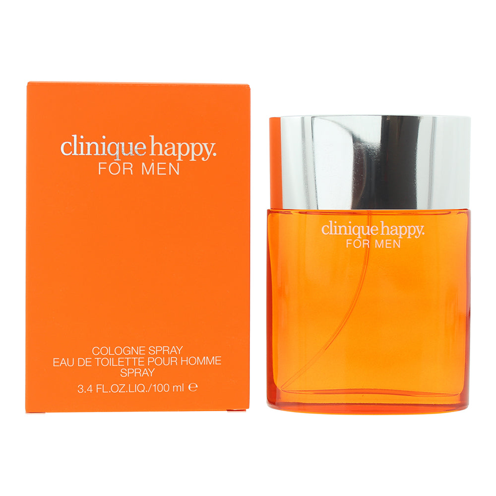 Clinique Happy For Men Cologne Spray Eau de Toilette 100ml - Glow Empire