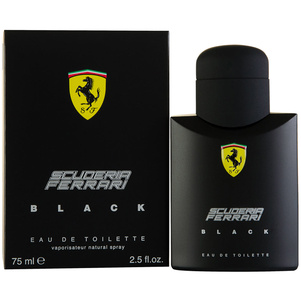 Ferrari Scuderia Ferrari Black Eau de Toilette 75ml Spray - Glow Empire