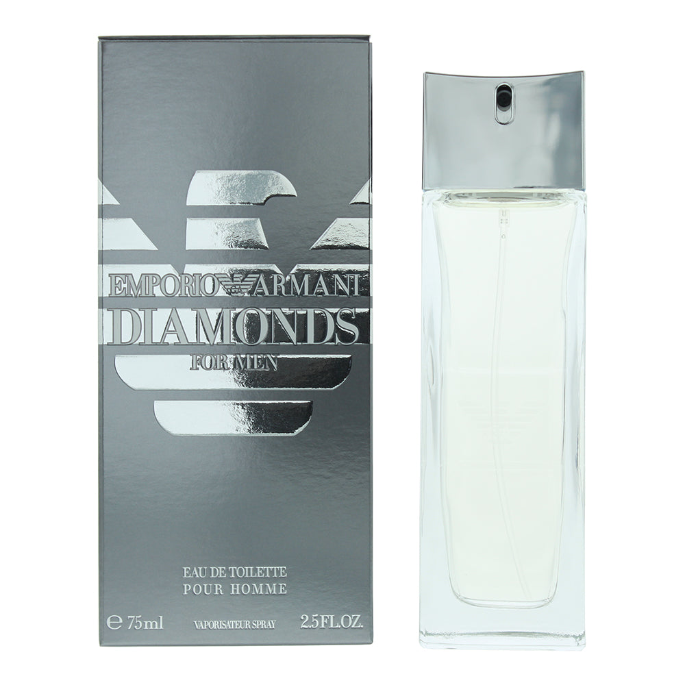 Emporio Armani Diamonds for Men Eau de Toilette 75ml - Glow Empire