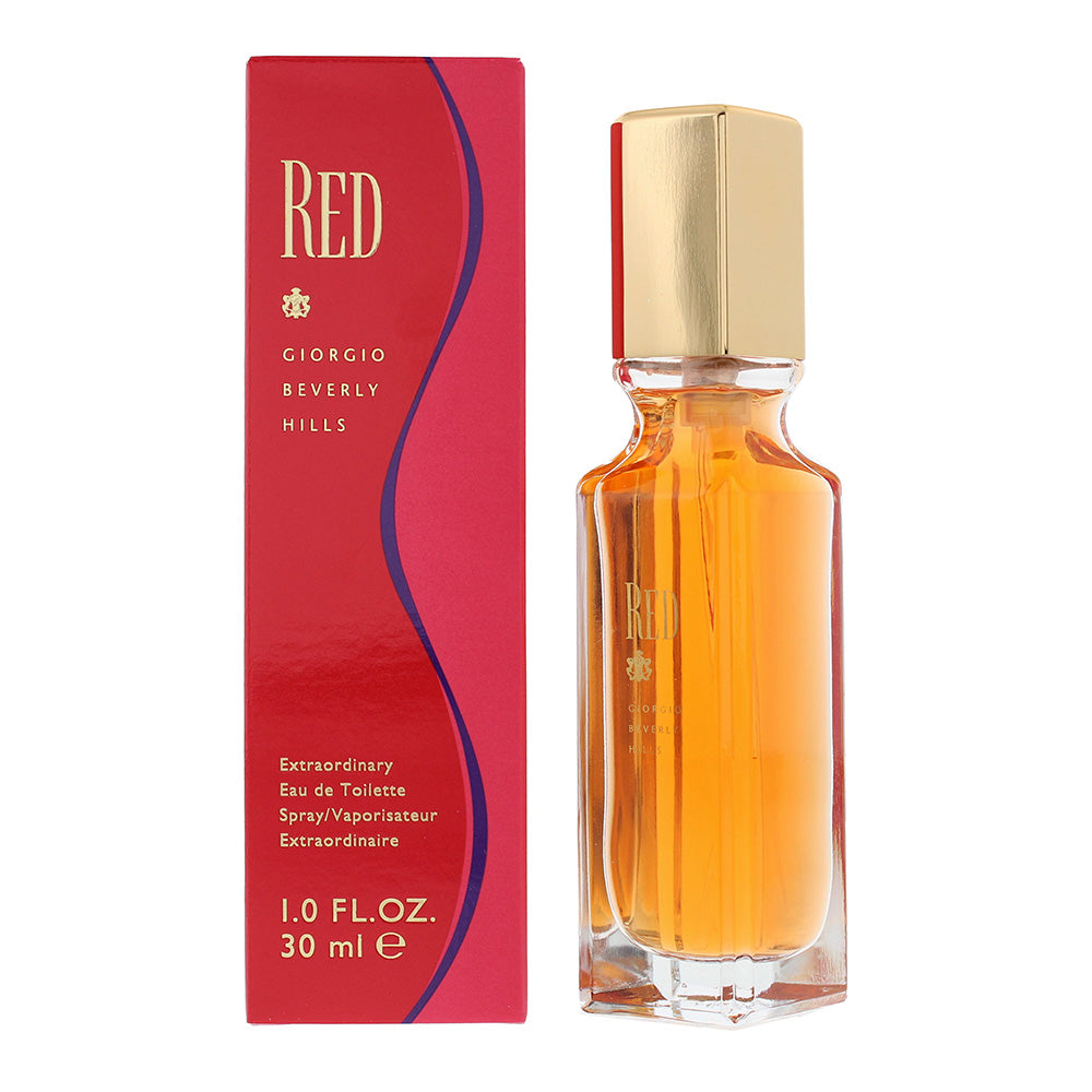 Giorgio Beverly Hills Red Eau de Toilette 30ml - Glow Empire