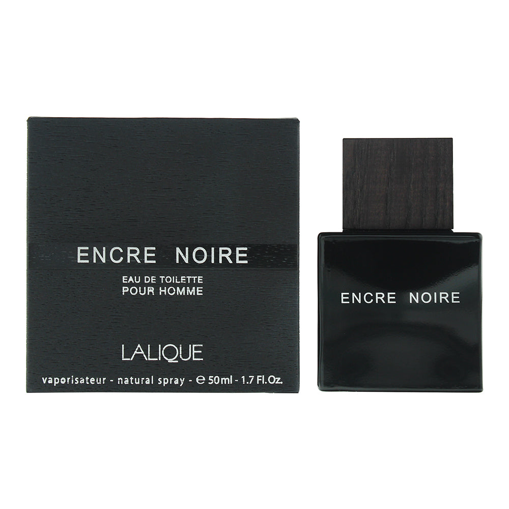 Lalique Encre Noire Eau de Toilette 50ml Spray - Glow Empire