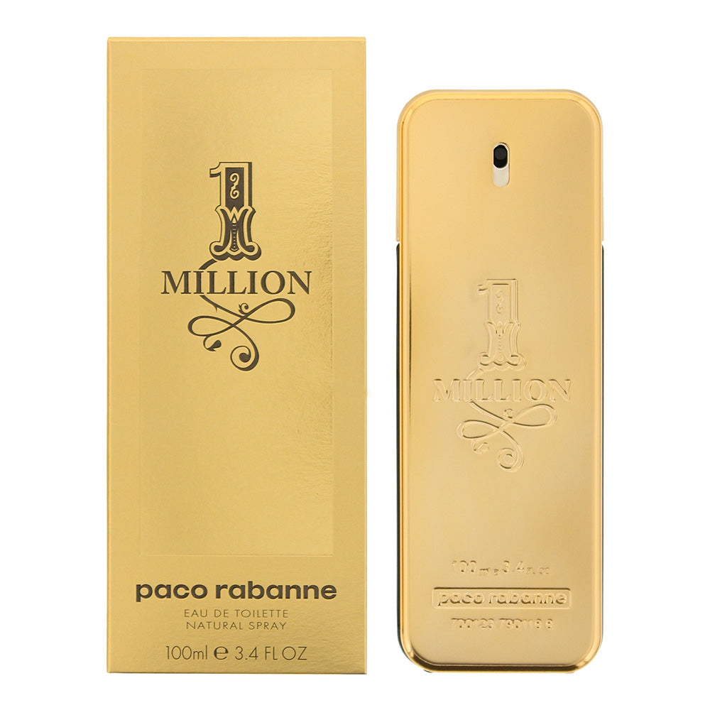 Paco Rabanne 1 Million Eau de Toilette 100ml - Glow Empire
