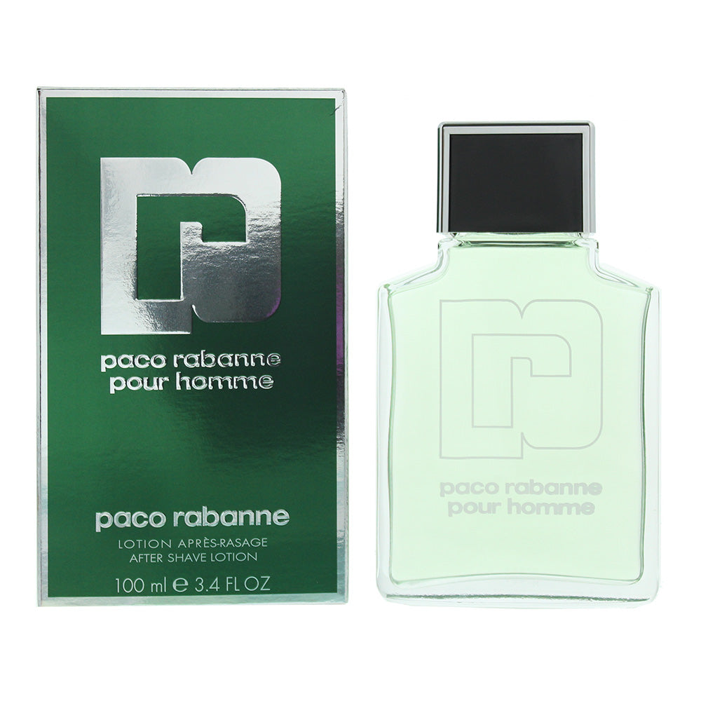Paco Rabanne Pour Homme Aftershave 100ml Splash - Glow Empire