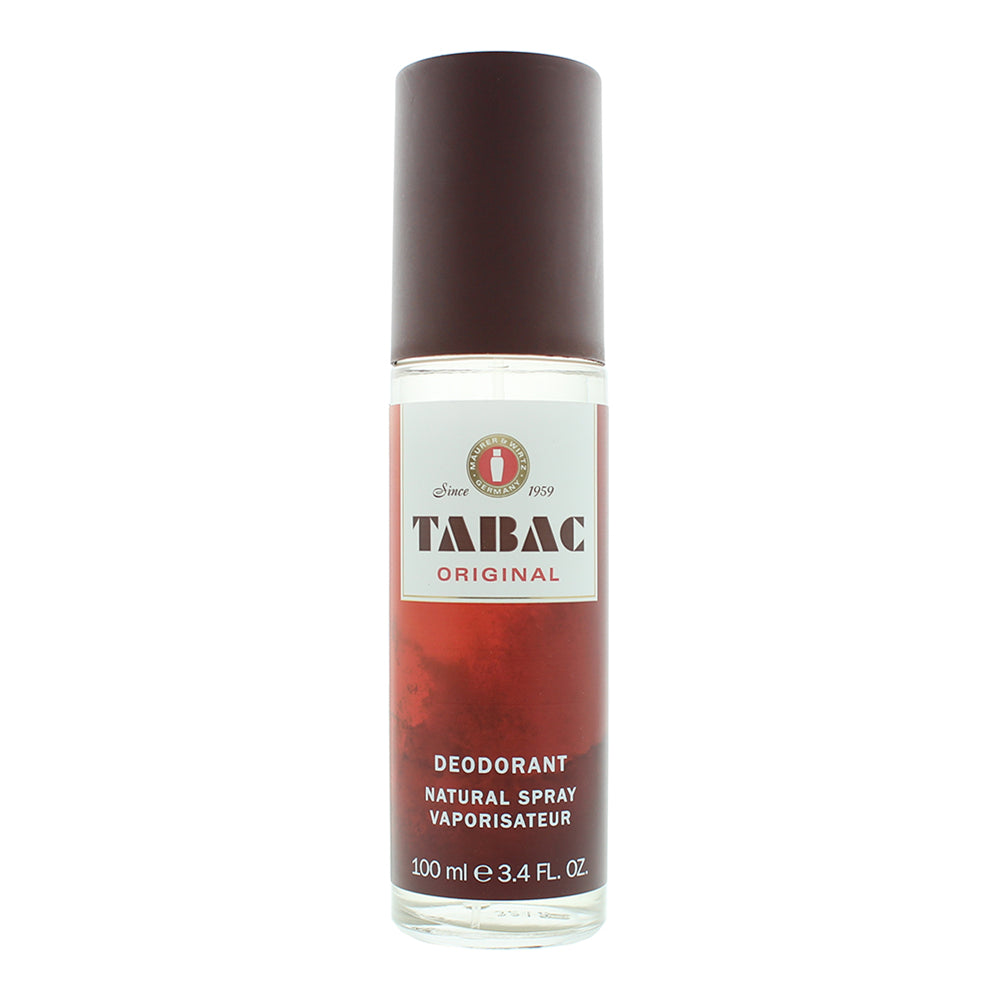 Mäurer & Wirtz Tabac Original Deodorant 100ml Spray - Glass Bottle - Glow Empire