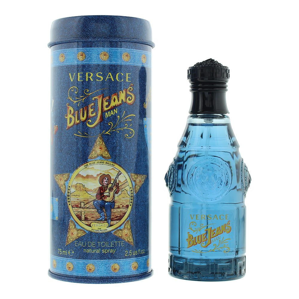 Versace Blue Jeans Eau de Toilette 75ml - Glow Empire