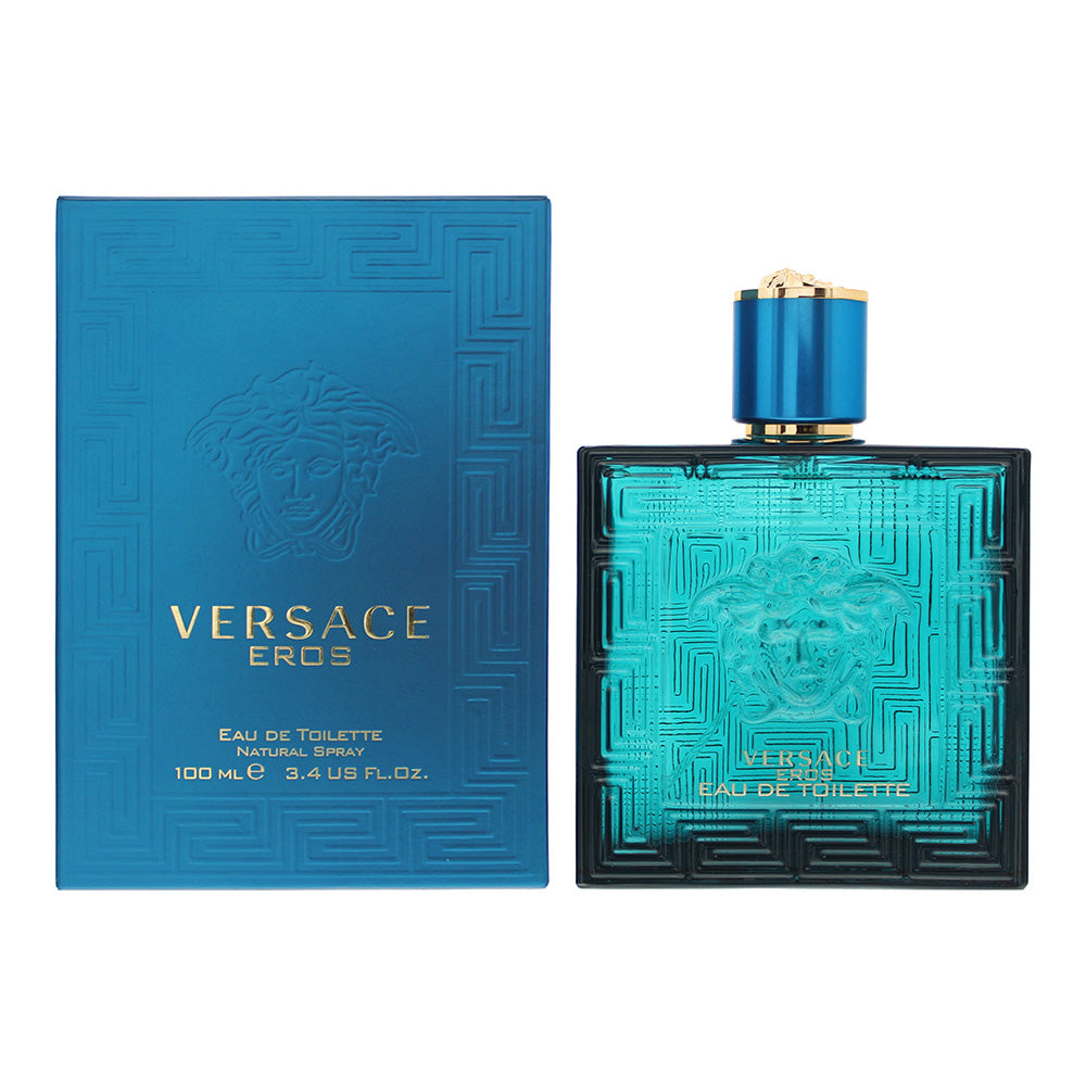 Versace Eros Eau de Toilette 100ml - Glow Empire