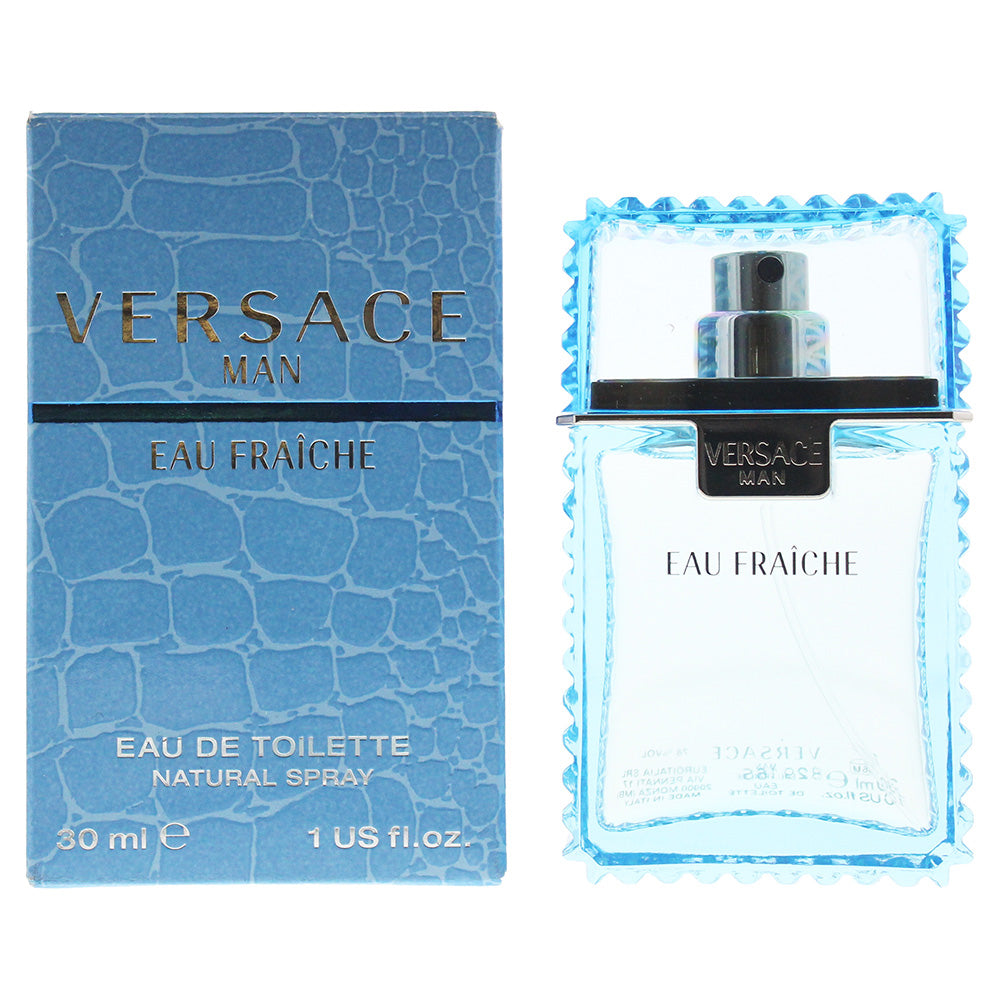 Versace Man Eau Fraiche Eau de Toilette 30ml - Glow Empire