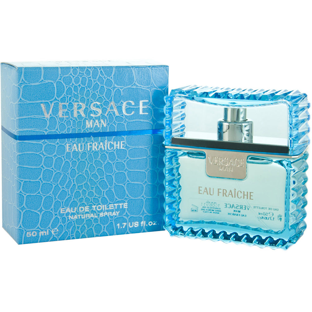 Versace Man Eau Fraiche Eau de Toilette 50ml - Glow Empire