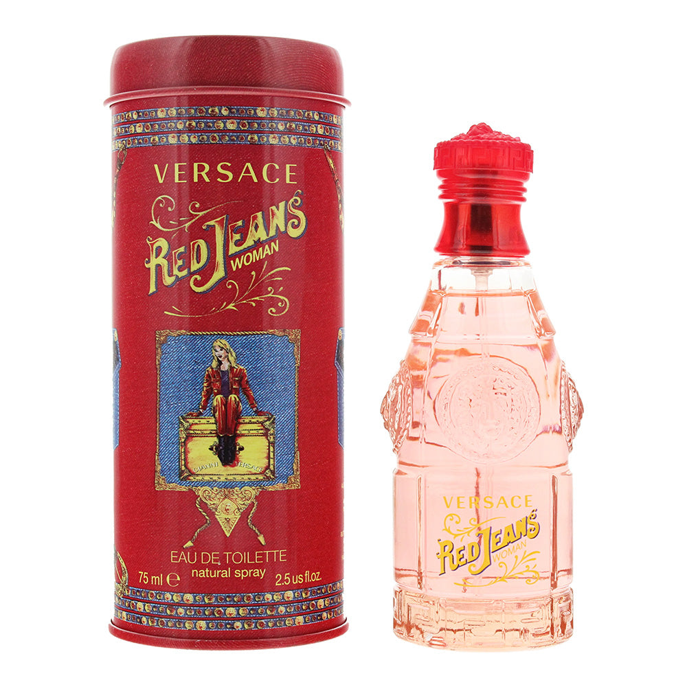 Versace Red Jeans Eau de Toilette 75ml - Glow Empire