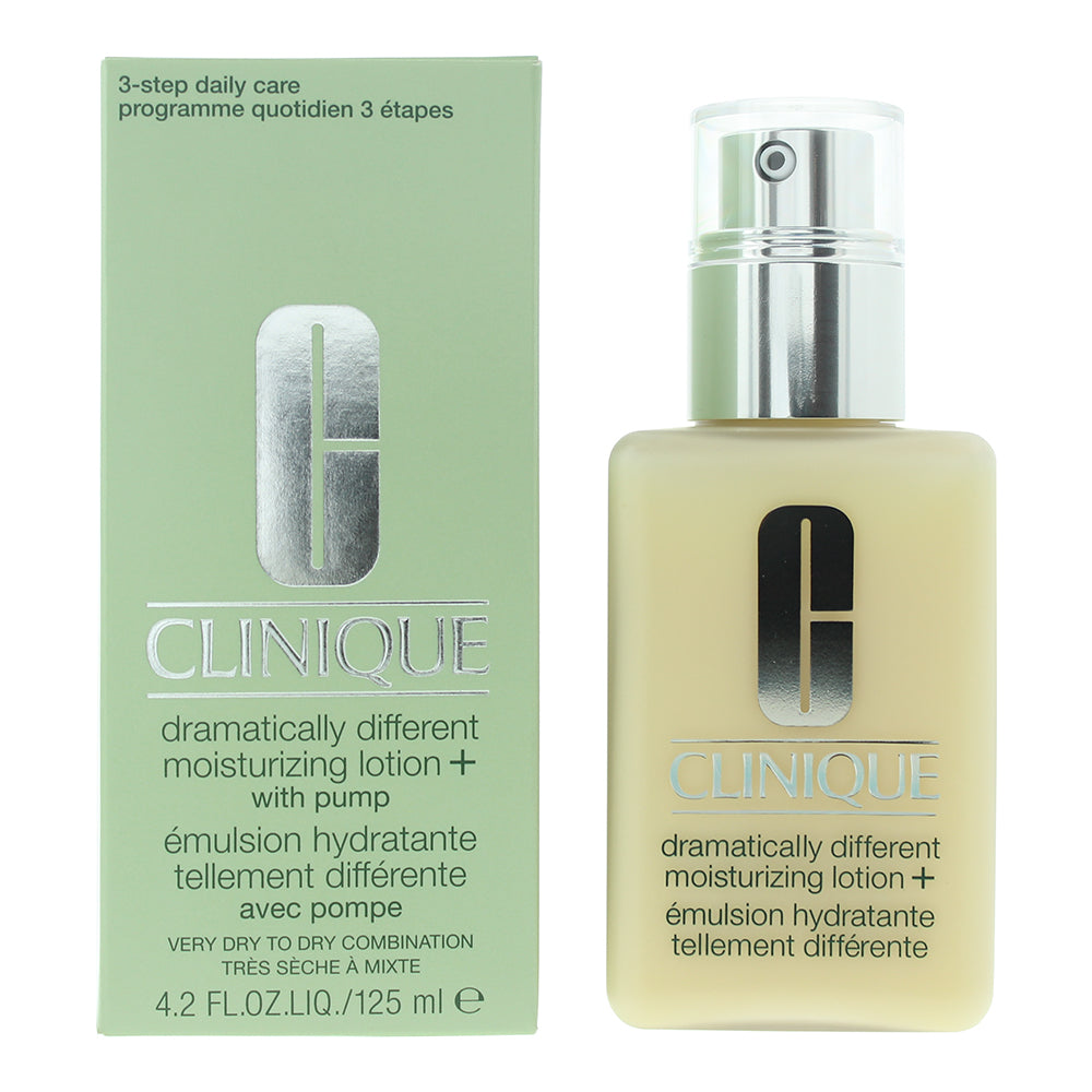 Clinique Dramatically Different Moisturizing Very Dry To Dry Combination Skin Lotion 125ml - Glow Empire