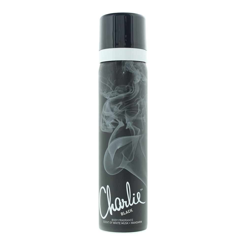 Revlon Charlie Black Body Spray 75ml - Glow Empire