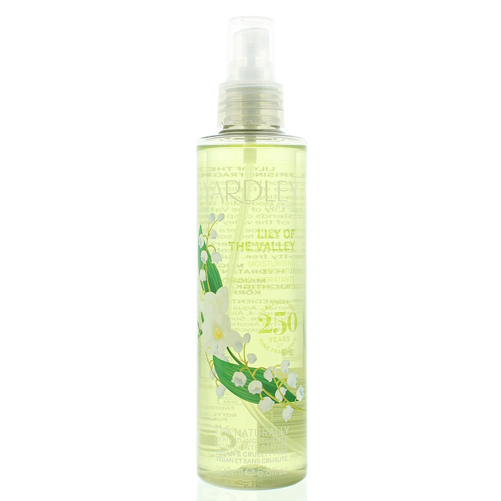 Yardley Lily of the Valley Body Mist 200ml - Glow Empire
