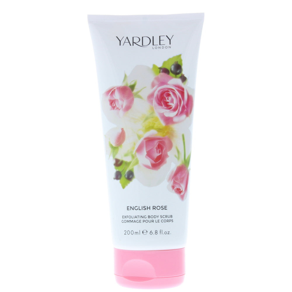 Yardley English Rose Exfoliating Body Scrub 200ml - Glow Empire
