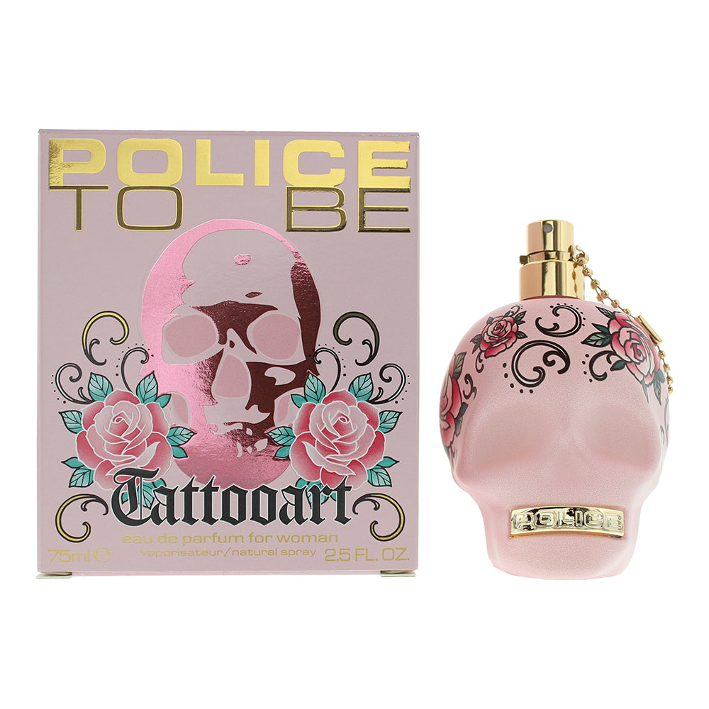 Police To Be Tattooart for Woman Eau de Parfum 75ml - Glow Empire