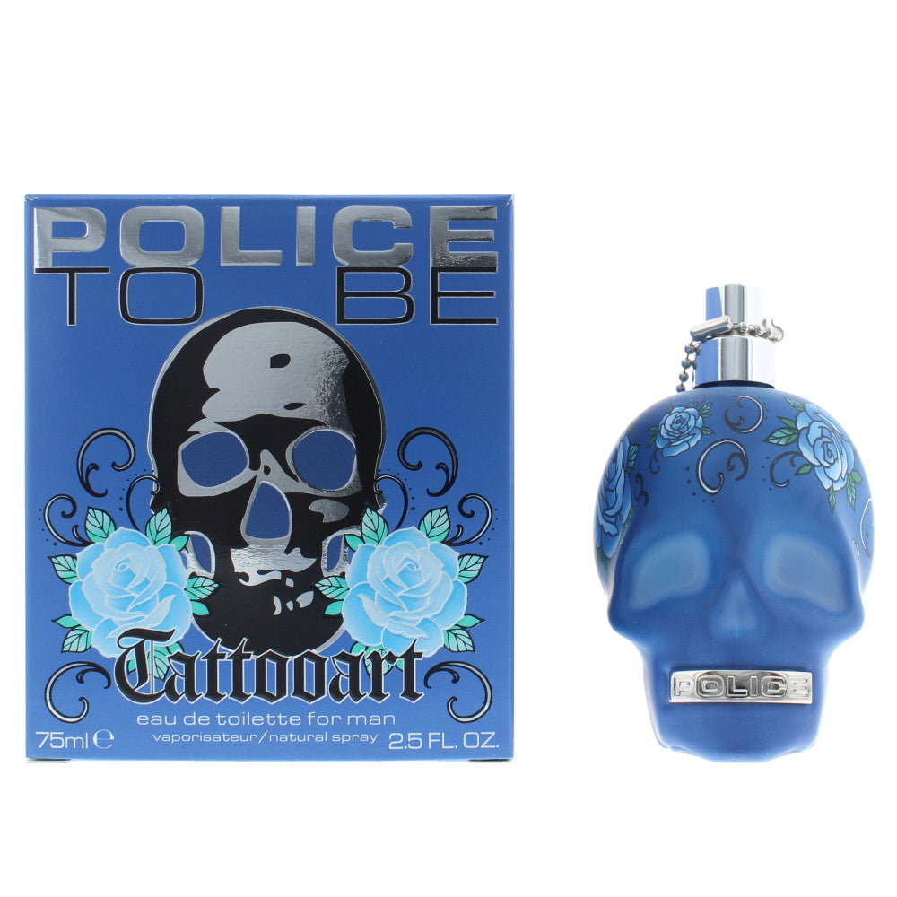 Police To Be Tattooart for Man Eau de Toilette 75ml - Glow Empire