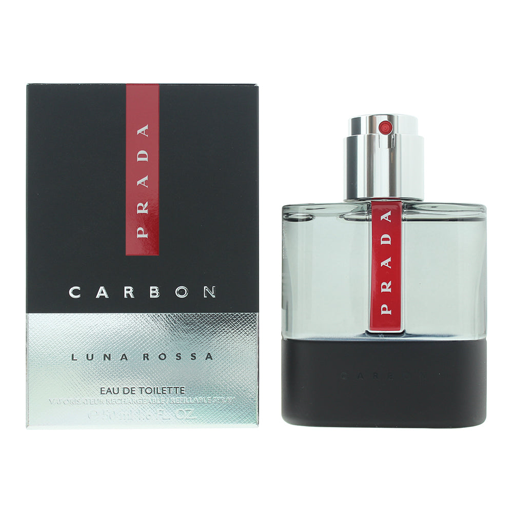 Prada Luna Rossa Carbon Eau de Toilette 50ml Spray - Glow Empire