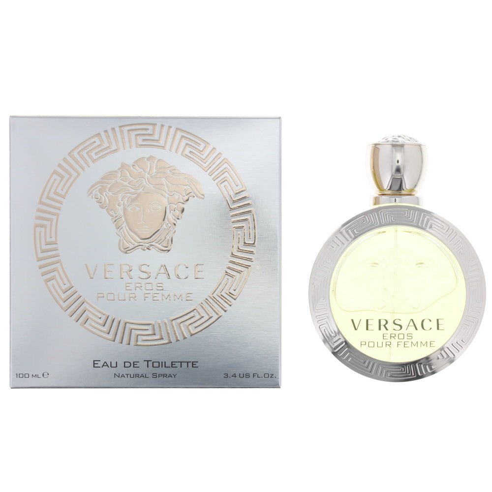 Versace Eros Pour Femme Eau de Toilette 100ml - Glow Empire
