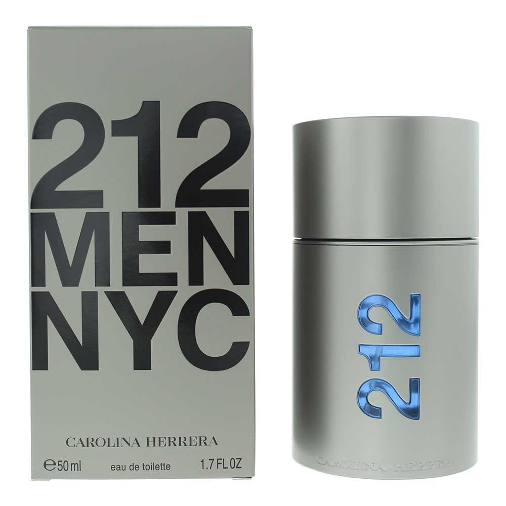 Carolina Herrera 212 Men Eau De Toilette 50ml - Glow Empire