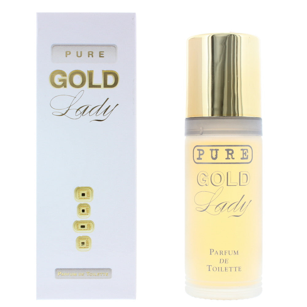 Milton Lloyd Pure Gold Lady Parfum de Toilette 55ml - Glow Empire
