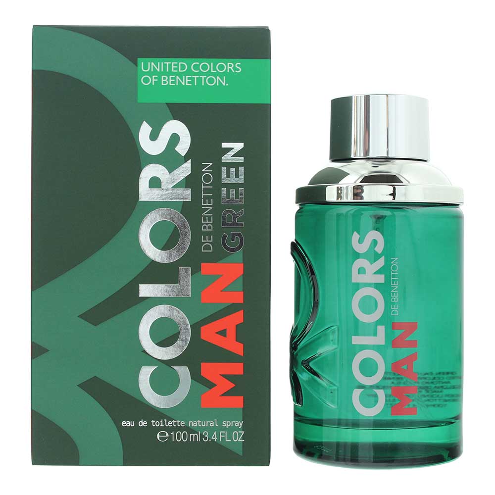 Benetton Benetton Green Man Eau de Toilette 100ml Spray - Glow Empire