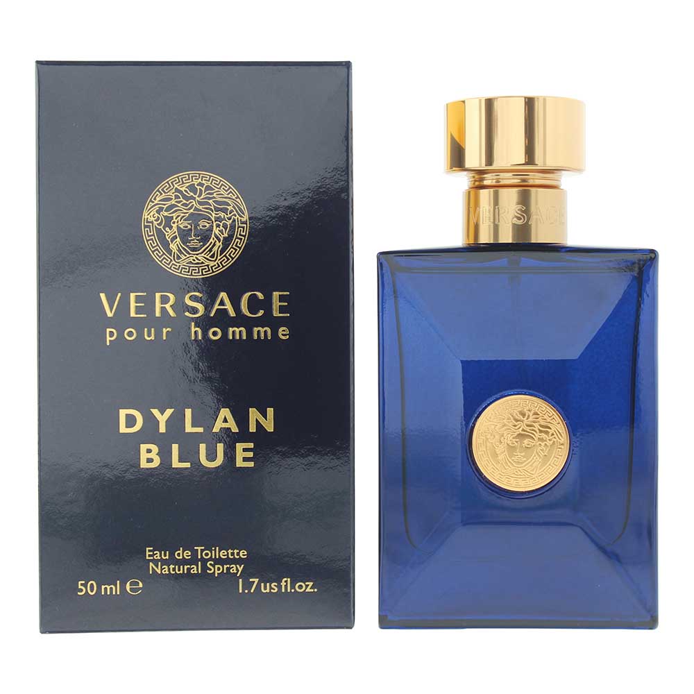 Dylan Blue Notes Versace Dylan Blue Pour Homme EDT 50ml | Glow Empire