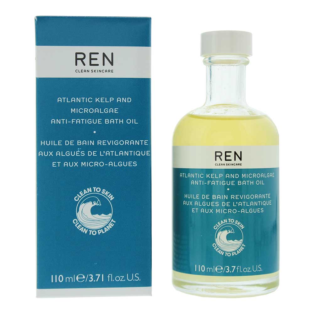 Ren Atlantic Kelp And Microalgae Anti-fatigue Bath Oil 110ml - Glow Empire