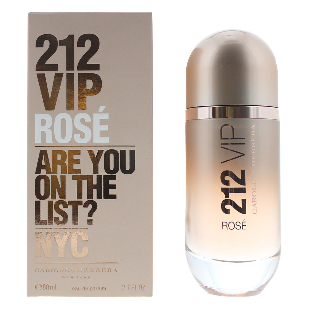 Carolina Herrera 212 VIP Rose Eau de Parfum 80ml - Glow Empire