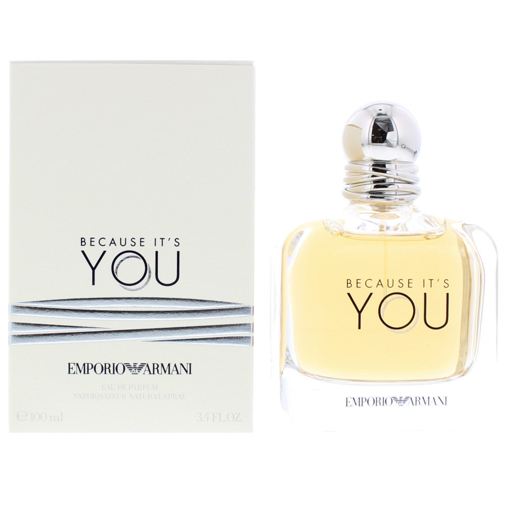 Emporio Armani Because It's You Eau de Parfum 100ml - Glow Empire
