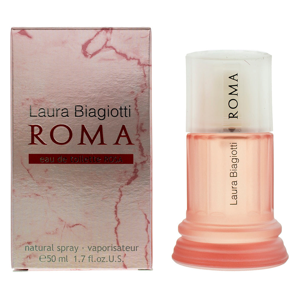 Laura Biagiotti Roma Eau De Toilette Rosa 50ml Spray  - Glow Empire