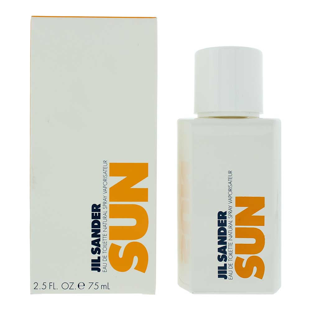 Jil Sander Sun Eau de Toilette 75ml Spray - Glow Empire