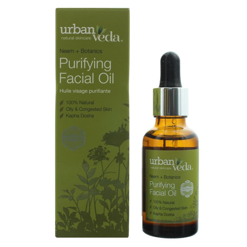 Urban Veda Purifying Facial Oil 30ml - Glow Empire