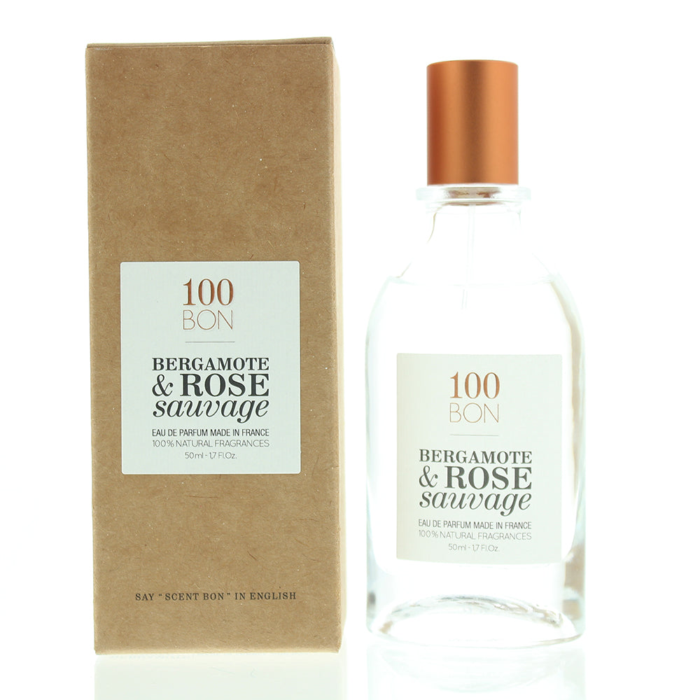 100 Bon Bergamote Rose Sauvage Eau de Parfum 50ml - Glow Empire